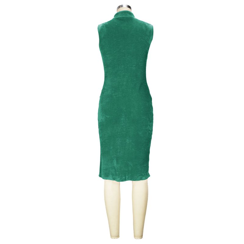 Abbigliamento donna temperamento abito e cappotto due pezzi moda transfrontaliera ampio lungo cardigan velluto completo_voghion.com