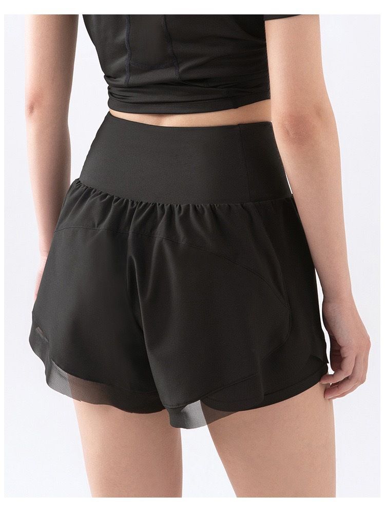 Women's anti-glare, quick-drying, running training fitness pants, high-waisted, loose and breathable yoga pants for summer_voghion.com