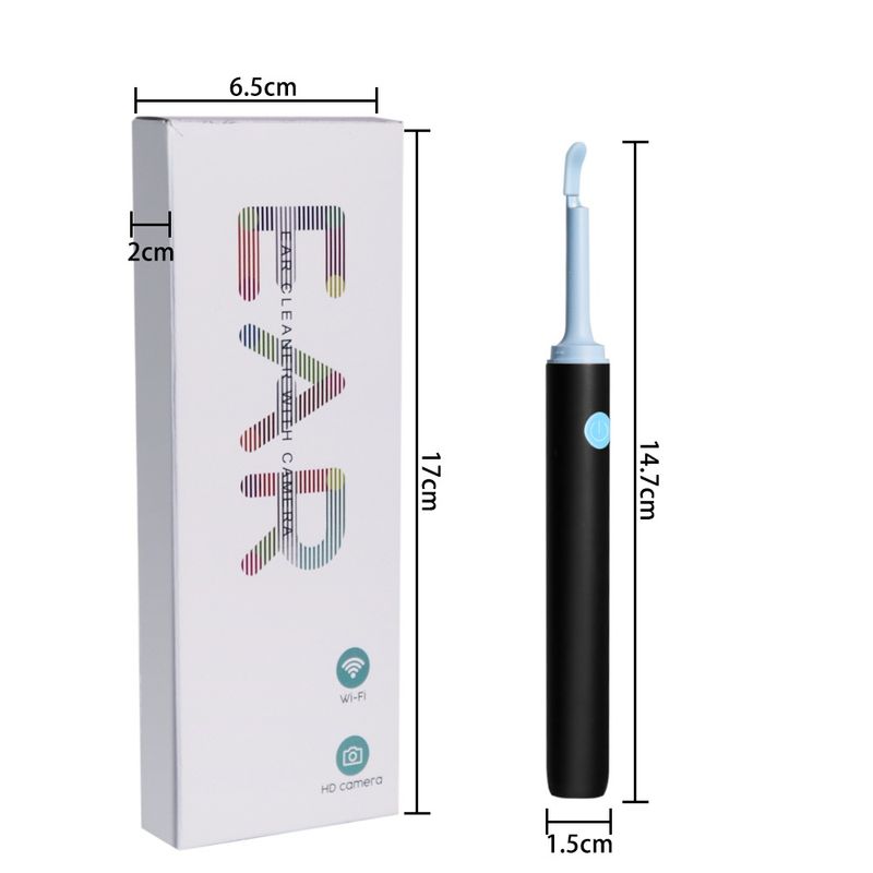 Wireless Stick Adhesive Artifact HD Intelligent Visible Ear Digging Spoon_voghion.com
