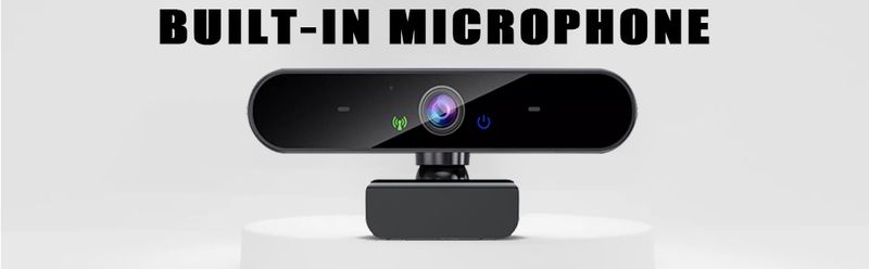 4K USB Webcams With Microphone Autofocus 2K Camera For PC Computer Laptop Live Streaming 1080P Webcam For Video Calling_voghion.com