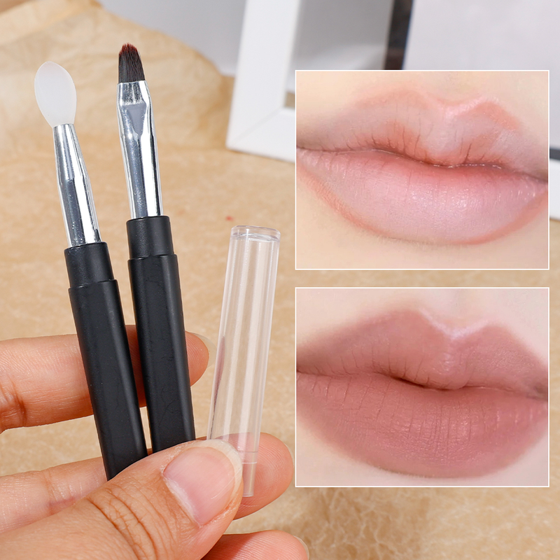 Silikon-Lidschattenpinsel, Make-up-Pinsel, Eyeliner-Pinsel, tragbar, einfarbig, Eyeliner-Pinsel, Kontur-Make-up-Pinsel-Werkzeug_voghion.com