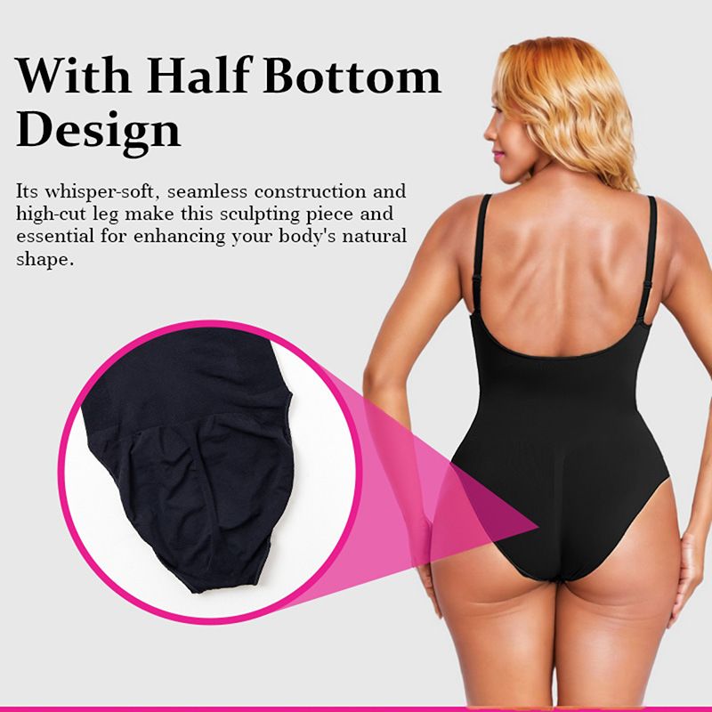 Body Shaping Clothing Body Shaping Abdomen Shaping Waist Strap Seamless One Piece Jumpsuit_voghion.com