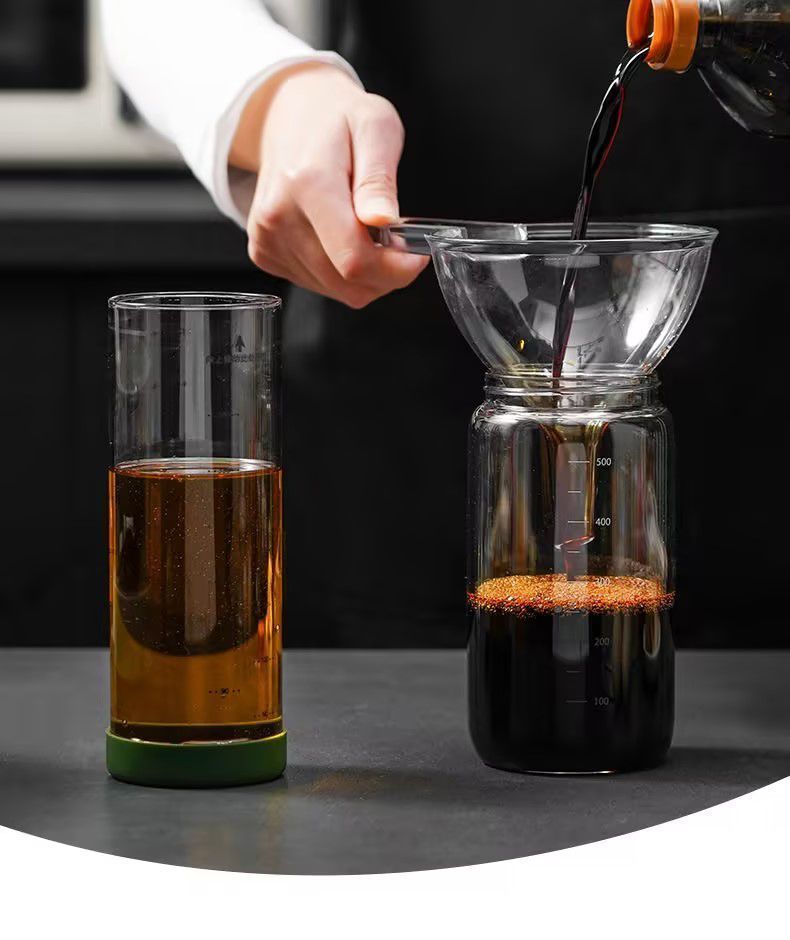 Filtro a imbuto multifunzionale per uso domestico, cucina, succhi di frutta, latte di soia, farina, setaccio, cottura al forno_voghion.com