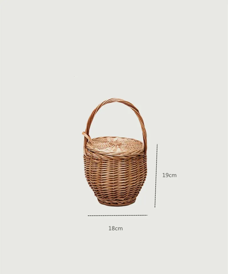 Borsa a secchiello in vimini da donna, estiva, da spiaggia, in rattan naturale, in paglia, fatta a mano, intrecciata, nuova 2022_voghion.com