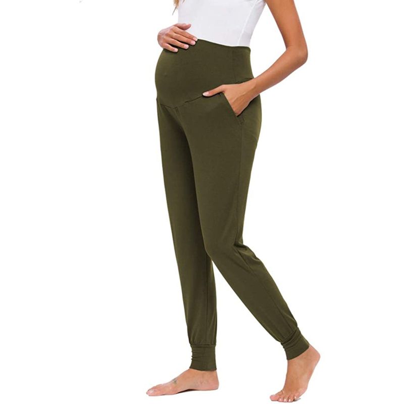 Family matching women's maternity pants_voghion.com