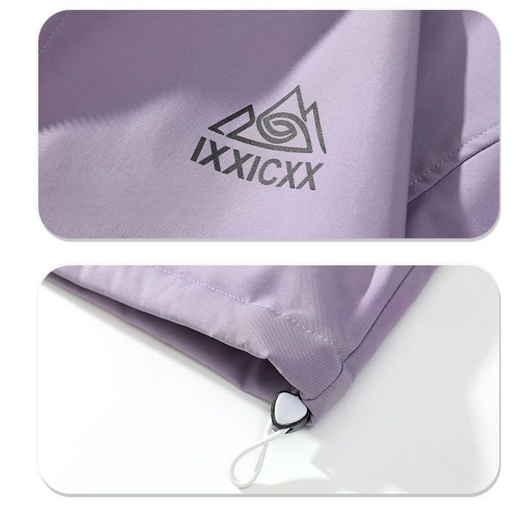 Nuove celebrità di Internet, calde e antivento, con orecchie di coniglio per uomini e donne, completo da sci foderato in pile, tuta da neve per coppie_voghion.com