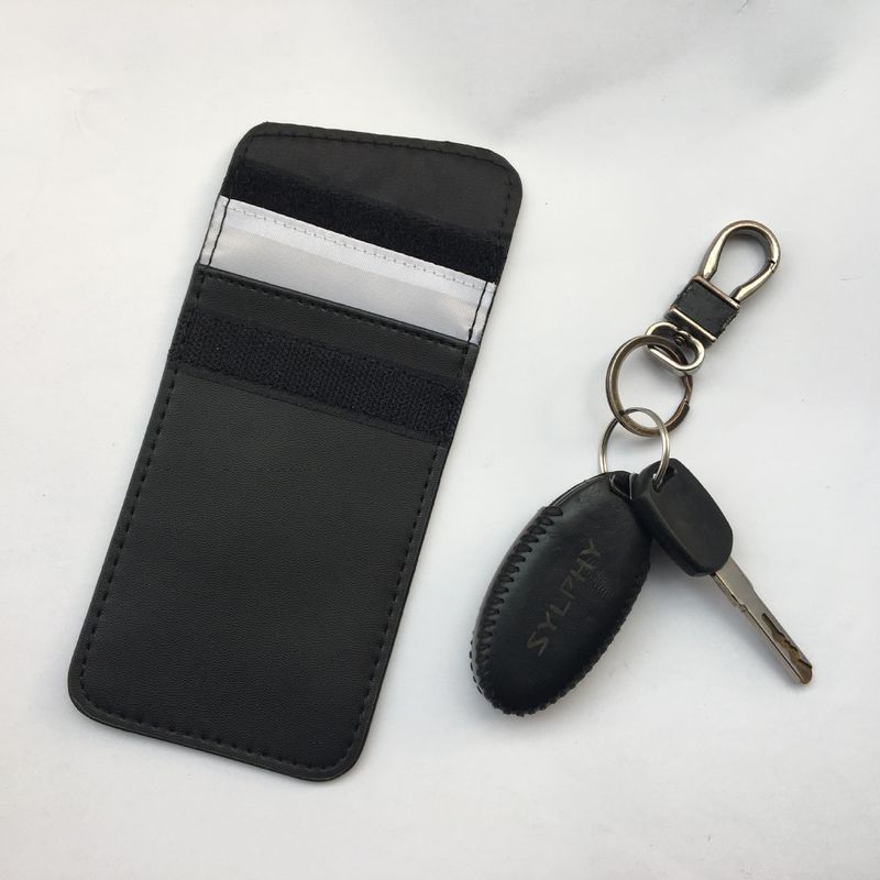 2025 New Radiation Shielding Phone Signal Bag Anti-GPS Tracking RFID Car Blocking Key Case_voghion.com