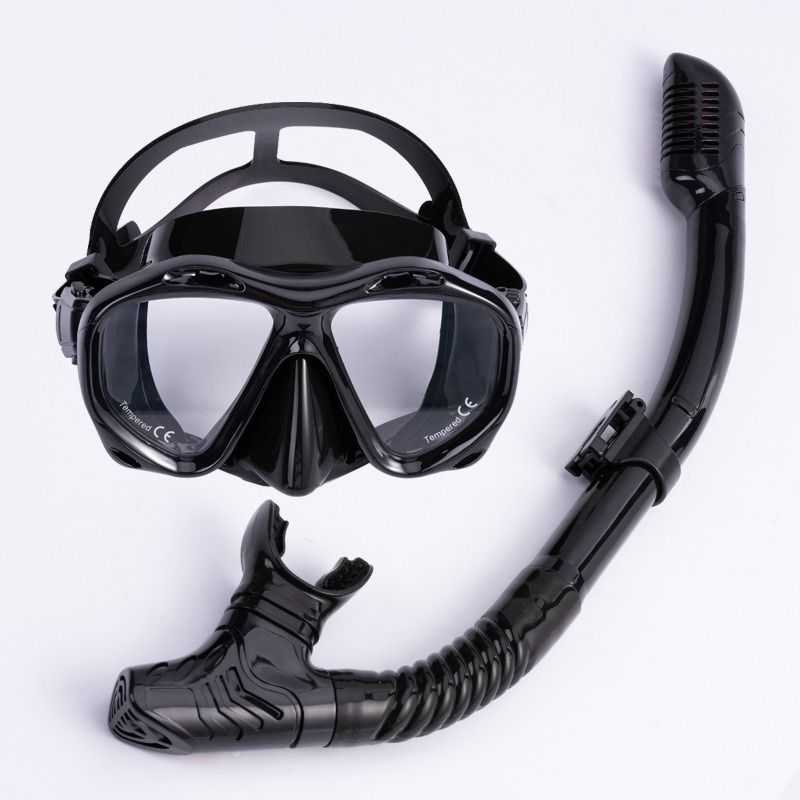 Diving equipment Snorkeling mask Sampo underwater breathing apparatus Swimming glasses snorkeling myopia mask_voghion.com