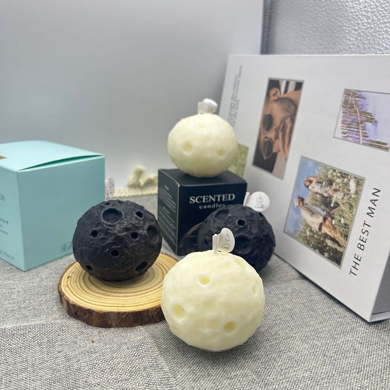 Candela profumata a forma di luna, regalo creativo per la festa di metà autunno, nera_voghion.com