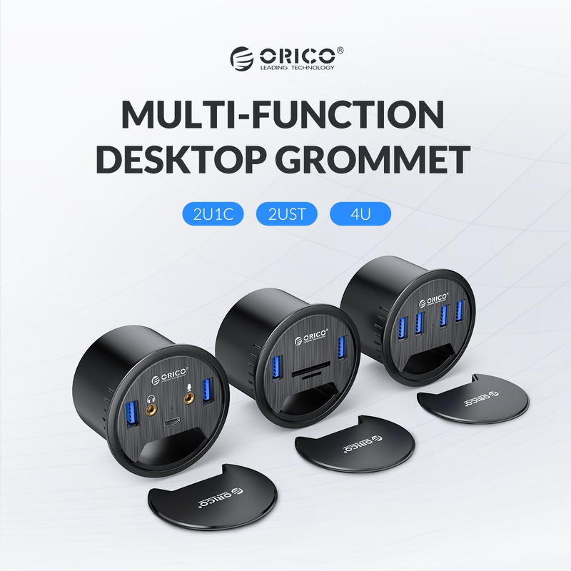 USB3.0 Bağlantı Noktası Çok İşlevli Masaüstü Hub(Siyah)_voghion.com