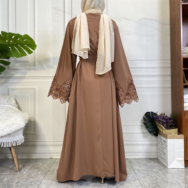 Yeni Müslüman Abaya Elbise Dubai Uzun Kadın Abiye Elbise Fas Kaftanı Anne Ön Fermuarlı Nida Tasarım Kadın Elbisesi Türk Elbiseleri_voghion.com