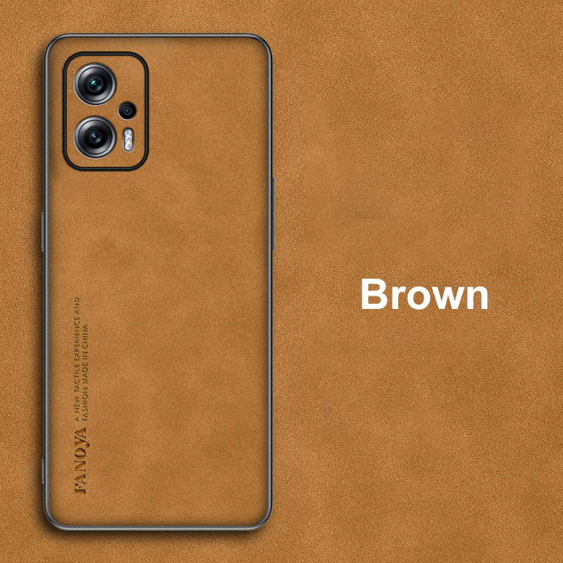 Xiaomi Poco X4 GT X4 Pro 5G Arka Kapak Silikon Tam Koruma Telefon Kılıfı için Lüks Deri Kılıf Poco X3 NFC X3 GT_voghion.com