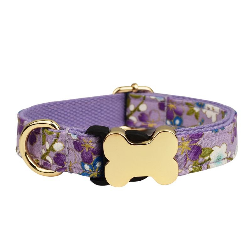 Plain Fabric Printed Plaid Series Bone Buckle Pet Supplies Neck Dog Collar New Custom Engraving_voghion.com