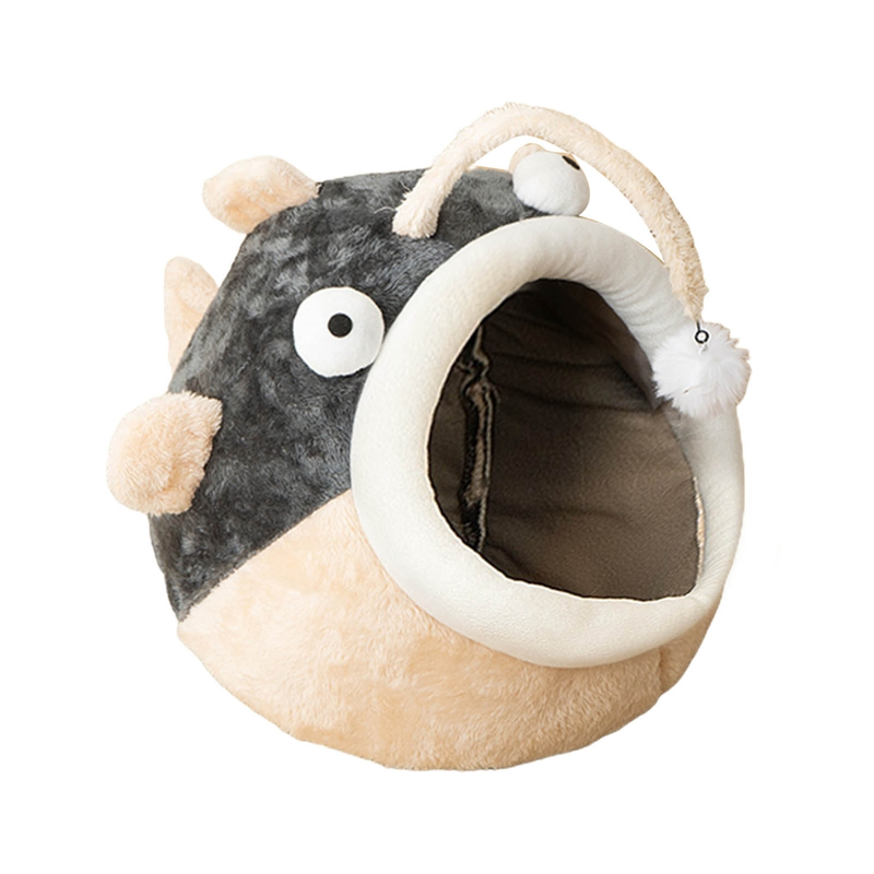 for Cat Cave Bed Tent For Indoor Small Dog & For Cat Non Slip House With Thick C_voghion.com