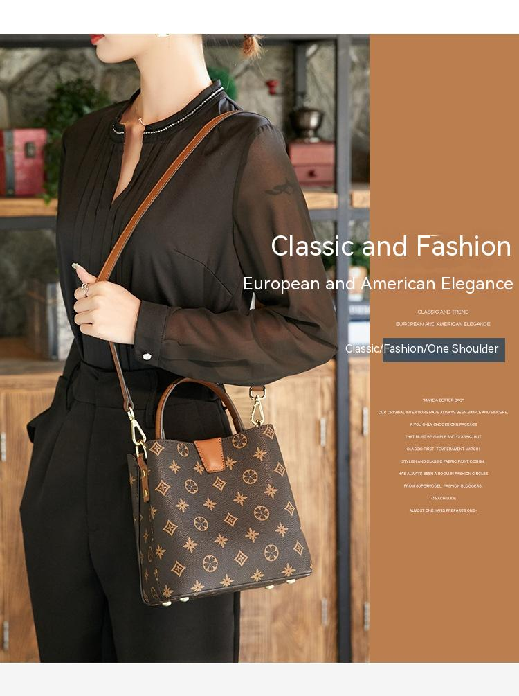 2023 New Trendy and Advanced Water Bucket Bag Fashion Age Reducing Crossbody Bag Fashionable Handheld Shoulder Bag_voghion.com