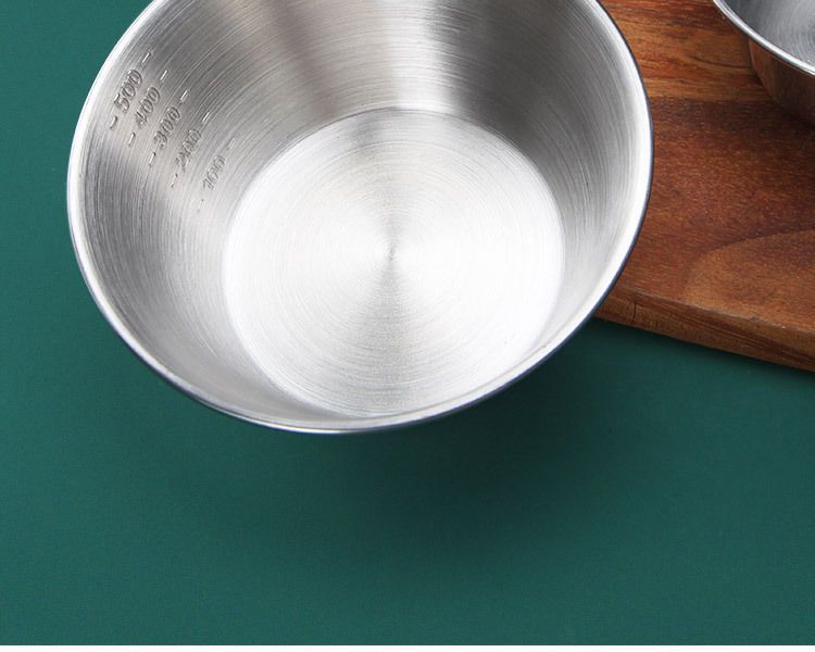 Outdoor Folding Snow Portable Tableware 304 Stainless Steel Camping Coffee Cup Instant Noodle Rice Bowl Cookware_voghion.com