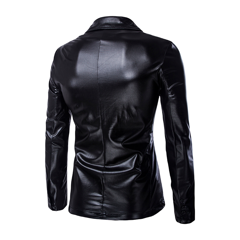 Nuovo completo da uomo slim fit con viso luminoso placcato in oro ZT-A11_voghion.com