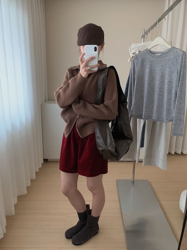 Herbst und Winter dicke doppelköpfige Reißverschluss High Neck Pullover Stehkragen Wolljacke_voghion.com