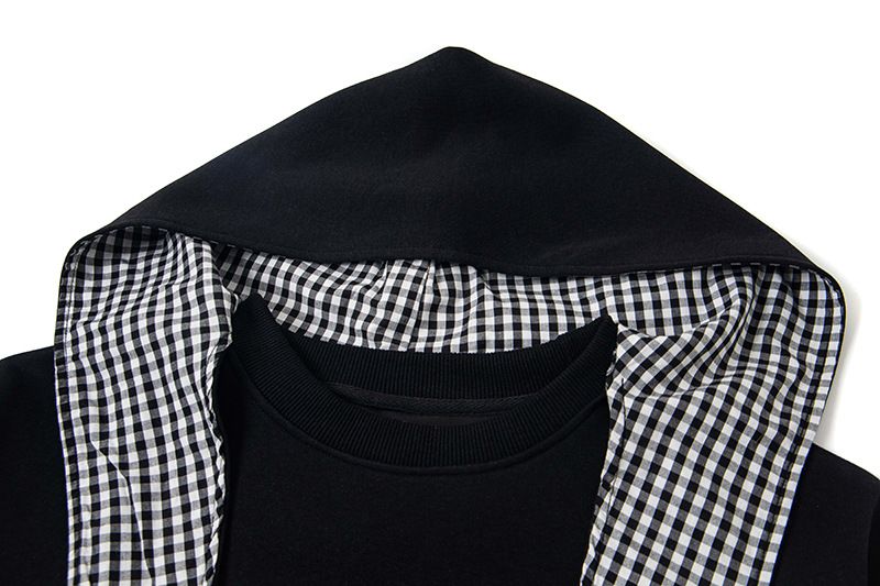 2025 Autumn New American College Puppy Embroidery Bow Hoodie Unisex Lazy Style Top_voghion.com