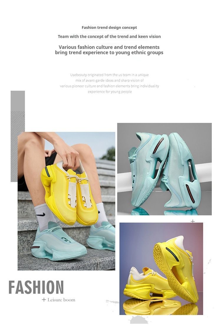 2024 Nuove scarpe sportive traspiranti estive Shadow 3.0 per uomo e donna, che supportano la velocità di rimbalzo stabile_voghion.com