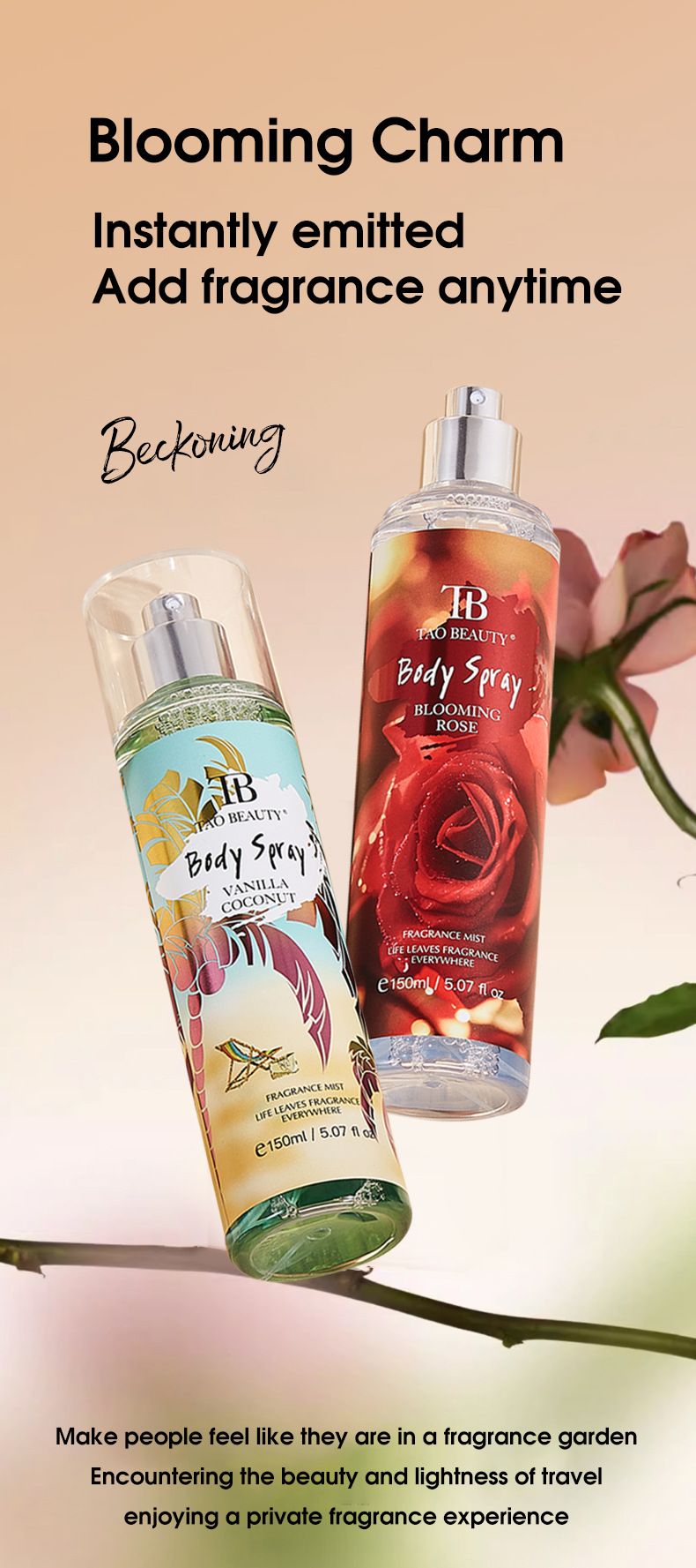 Spray Fragrance Spray Lasting Light Fragrance No Man's Land Rose Perfume_voghion.com