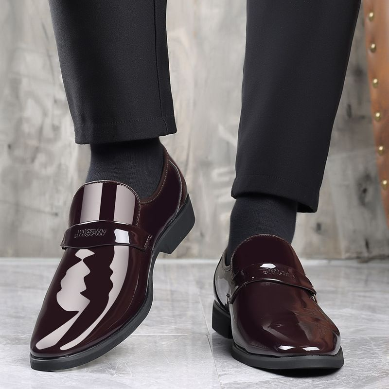 Men Boots Oxford Synthetic Leather Comfortable Outdoor Footwear_voghion.com