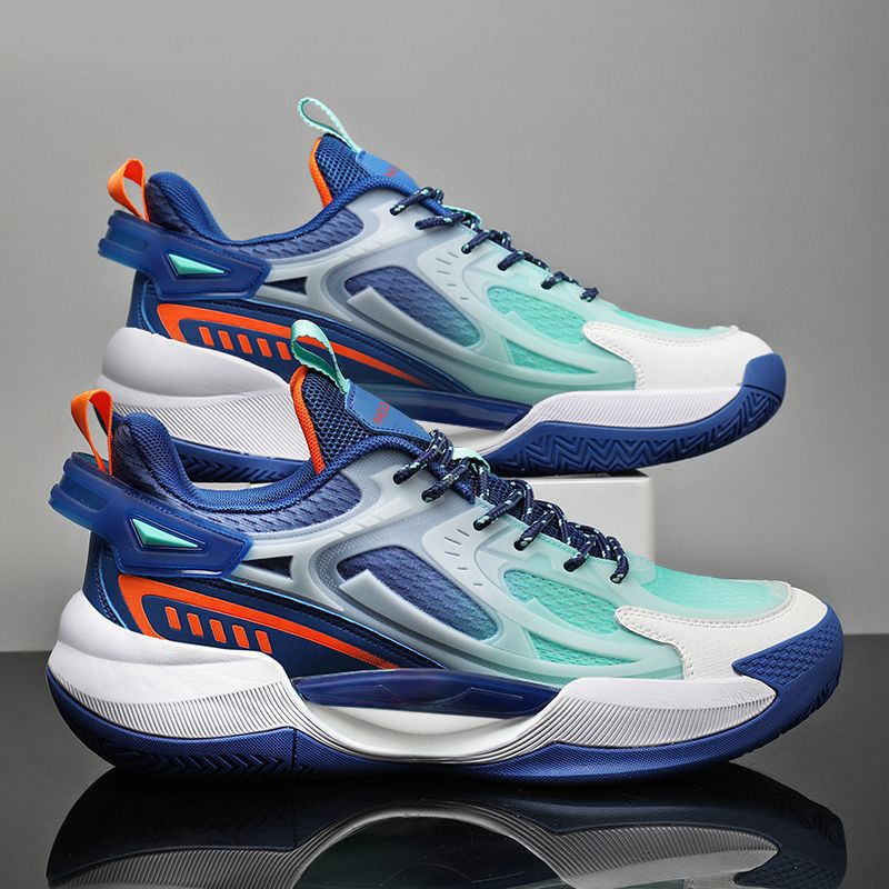 New Men's Basketball Trendy Versatile Casual Foam Sole Comfortable Sports Youth Trend Shoes_voghion.com
