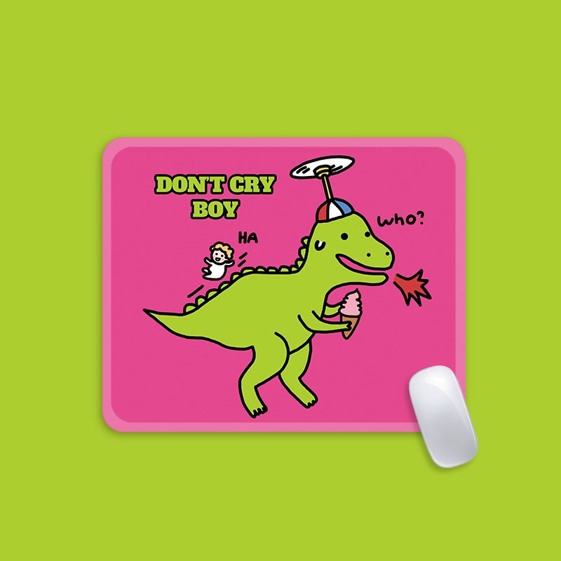 Calitate imbatabilă Design original Mouse Pad Dimensiune mică Drăguț Doamnelor Desene animate E-Sports Retro Office Game Cauciuc Masă Mat Material textil_voghion.com