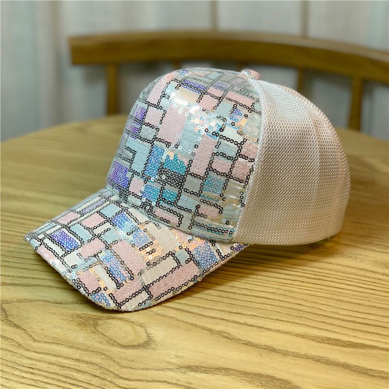 1 PCS Unisex Casual Plain Mesh Baseball Adjustable Snapback Hats For Women Men Hip Hop Trucker Cap Streetwear Dad Hat_voghion.com