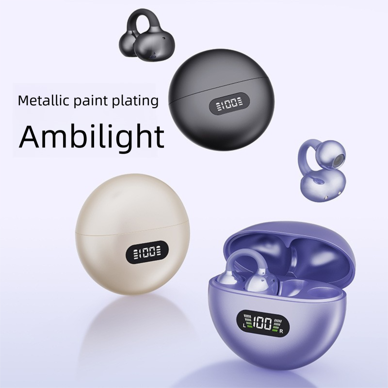 New Q71 Non-In-Ear Bluetooth Earphones Effective Noise Reduction Low Latency Lossless Sound Quality Bone Conduction_voghion.com