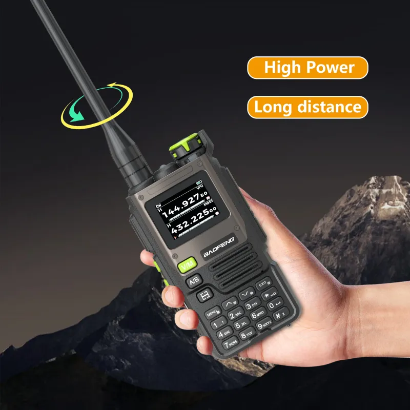 Baofeng UV-K61 Walkie Talkie Type-C Charging BF-K61 Pro NOAA AM FM Wireless Copy Frequency 640 CH 2Tone 5Tone Two Way_voghion.com