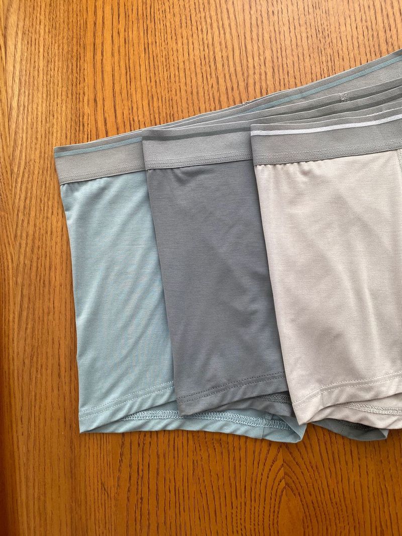 60er Joren Ukosi Seideschlupp Mesh Atmungsaktiv Männer Boxershorts Weich a Komfortabel U-fërmeg Täsch Dräierpack Ënnerwäsch_voghion.com