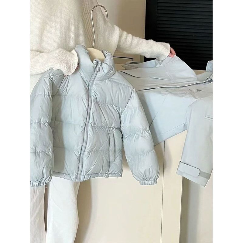 2025 New Children's Winter Jacket Two Piece Down Cotton Jacket Korean Style Casual Cotton Jacket Casual Jacket_voghion.com