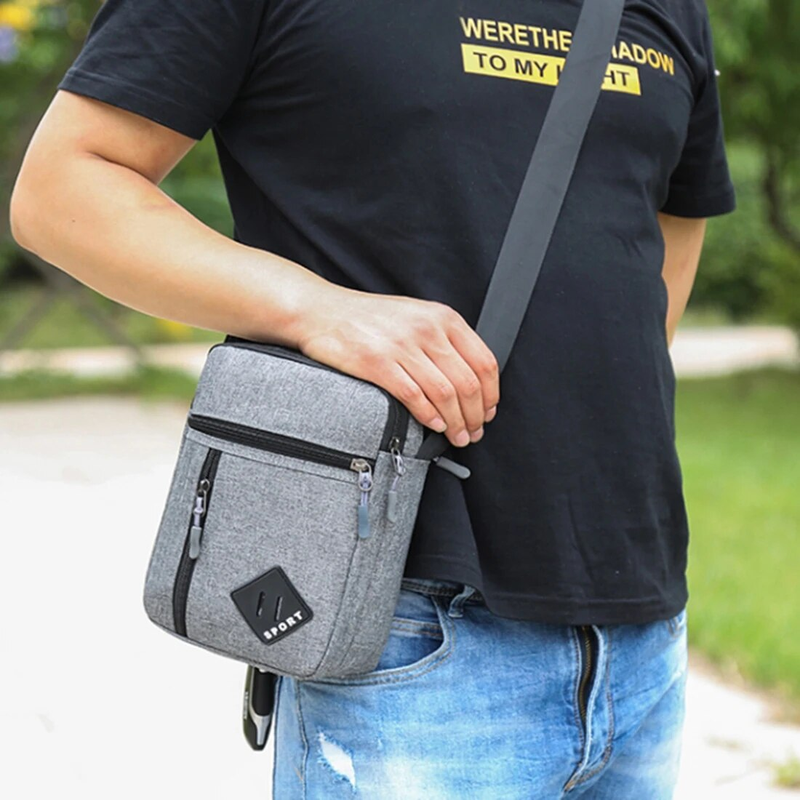 2024 Borsa a tracolla da uomo Borsa a tracolla con tracolla da uomo Piccola borsa a tracolla per lavoro Business Borsa impermeabile Oxford_voghion.com