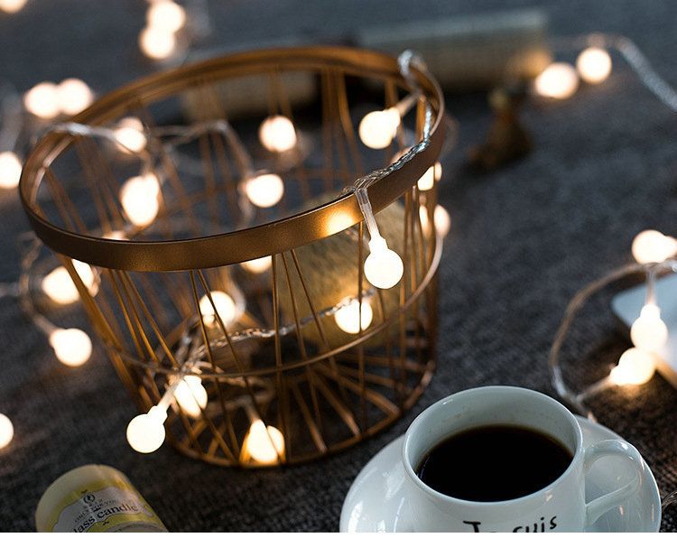 Luzes de LED à prova d'água com formato de estrela e bola - Alimentadas por bateria/USB/plug-in para decoração interna/externa, casamento, festa_voghion.com