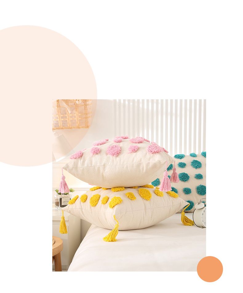 Bohemian Tufted Kissenbezug Nordischer Kissenbezug für Sofa Wohnzimmer 45x45 Dekorative Kissen für Couch Auto Home Weihnachtsdeko_voghion.com