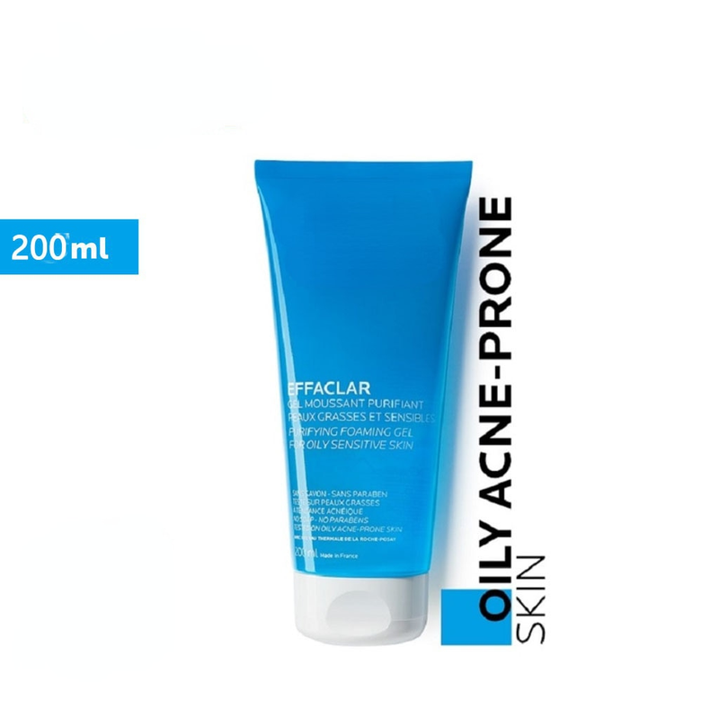 Cleanser Purifying Foaming Gel Acne Remover Oil Control Salicylic Acid Face Wash For Oily Sensitive Skin 200ML y_voghion.com
