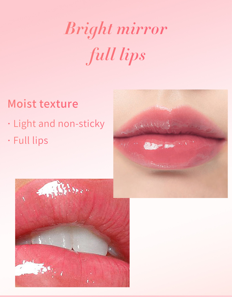 Makeup Hellokiss Lip Balm Set 3in1 Idratante Lip Gloss Specchio Lip Gloss Trasparente Lip Gloss_voghion.com