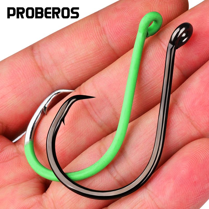 Deep Big Sea Eagle Beak Lure High Carbon Steel Fish Boat Swivel Fishing Hook 10 Pieces/Box_voghion.com