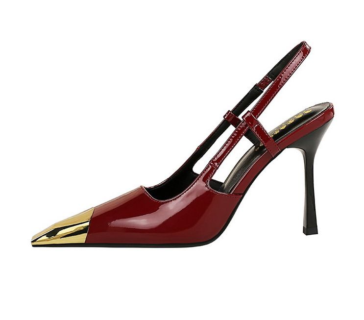Stilvolle Damen-Sandalen mit spitzer Zehenpartie und hohem Absatz, Leopardenmuster und Metallschnallenriemen – elegante Abend- und Partyschuhe in den Größen 34–40_voghion.com