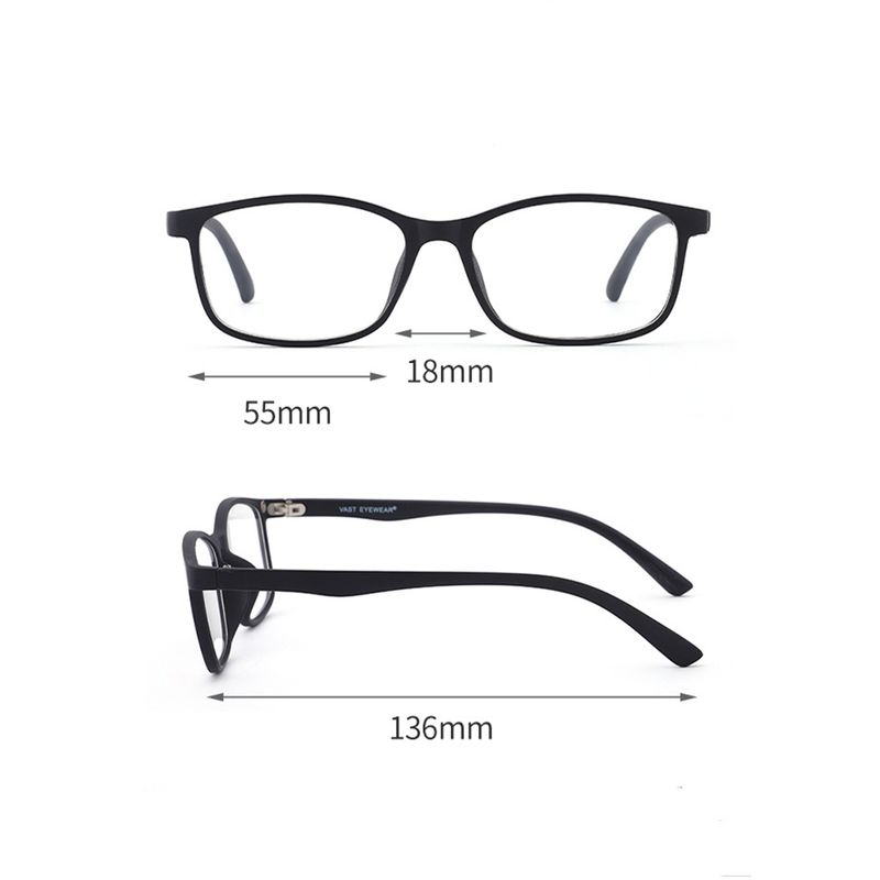 Magnetic Clip-on Sunclasses Polarized Outdoors Sport Driving Eyeglass Frames_voghion.com
