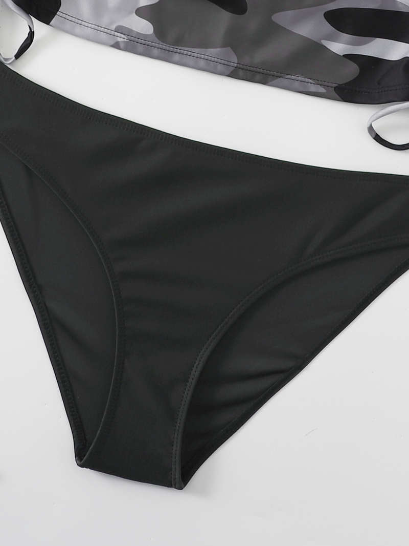 camouflage badmode voor dames, gesplitst in groot formaat, conservatieve bikini-badmode met print_voghion.com
