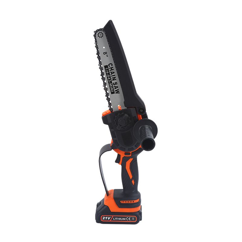 Brushless 8-Inch & 6-Inch Cordless Chainsaw, 21V Lithium-Ion Battery, Lightweight One-Handed Electric Chainsaw For Wood Cutting, Tree Pruning_voghion.com