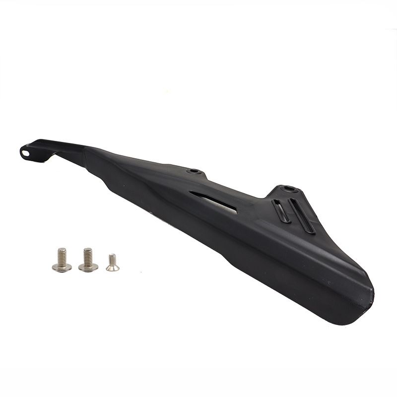 Universal Motorcycle Chain Guard Cover - Durable Black Protective Shield For Bike Chains, Fits Most Models_voghion.com
