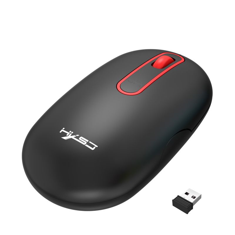 T15 2,4G wiederaufladbare kabellose Maus mit leisem Design, 500 mAh, geeignet für Bürospiele_voghion.com