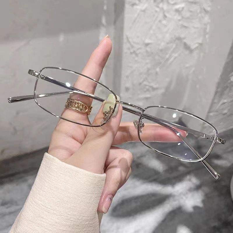 Fitting Lenses, INS Style Pure Desire Gold-colored Prescription-free Glasses For_voghion.com