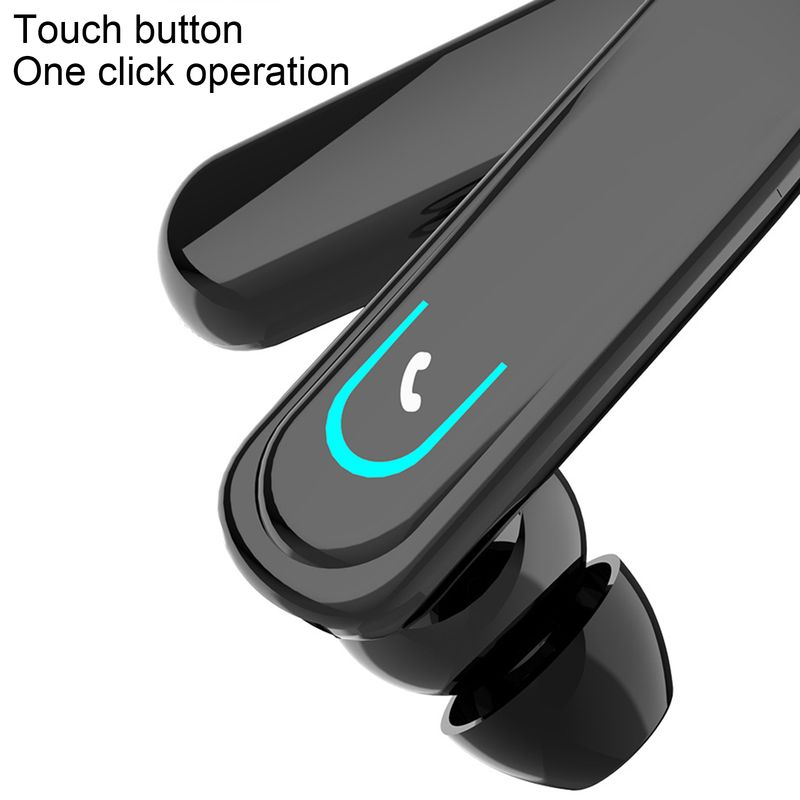 Bluetooth-compatible Earphone Mini Ear Hook IP67 Waterproof Wireless Sports Headset for Mobile Phone_voghion.com