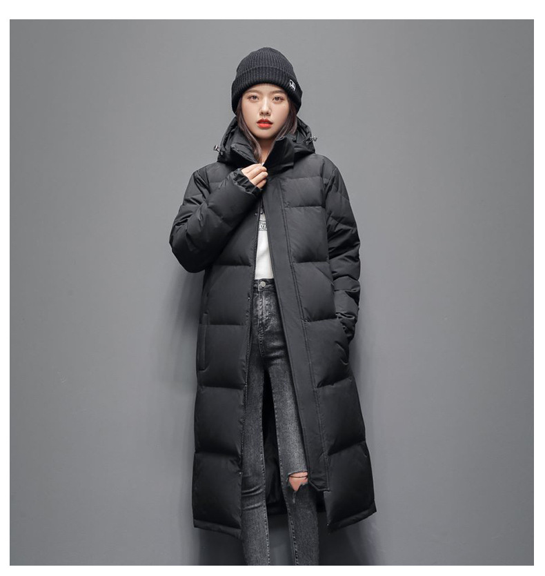Unisex Thickened Jacket Winter Warm Knee High Warm Jacket Coat Jacket_voghion.com