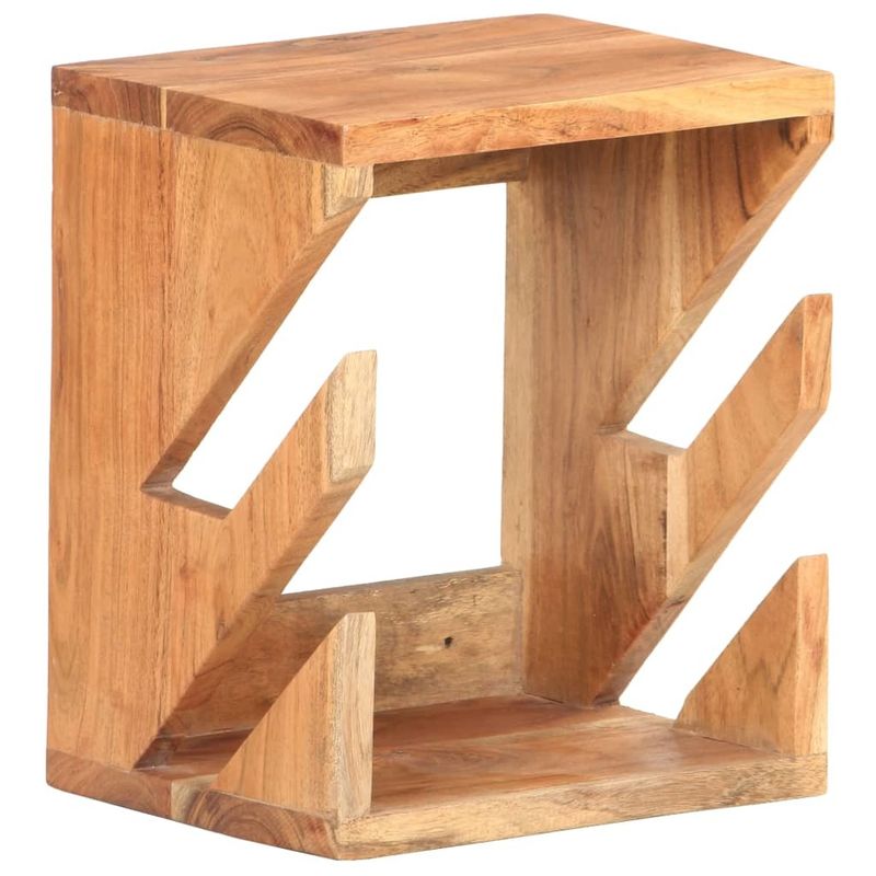 Wall Mounted Skateboard Holder 9.8"x7.9"x11.8" Solid Acacia Wood_voghion.com