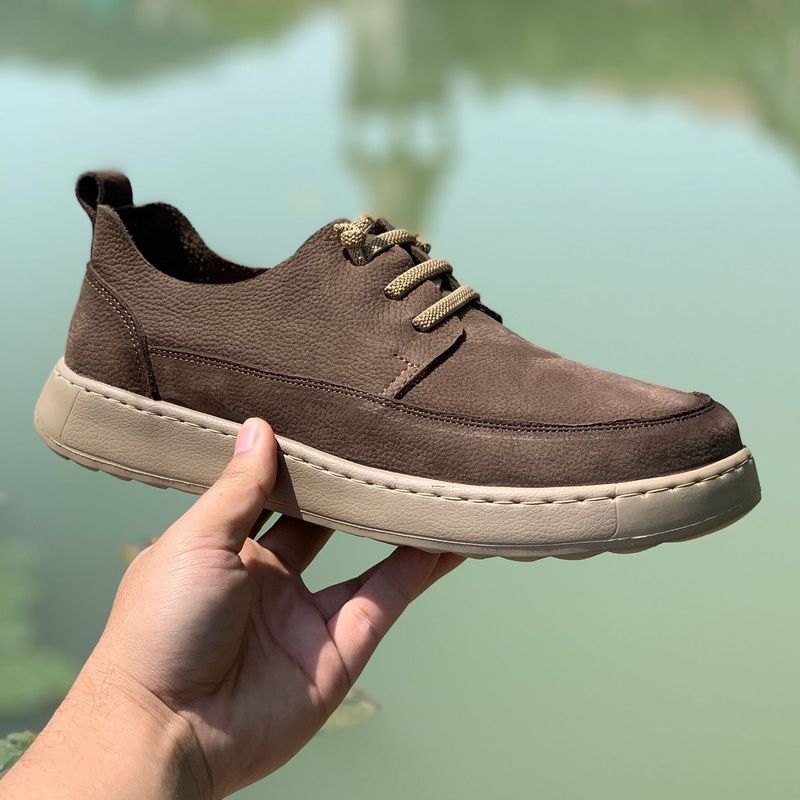 Men's Low Cut Workwear Men's 2025 Spring New Soft Soled Casual Genuine Leather Breathable Commuting Shoes, Trendy_voghion.com